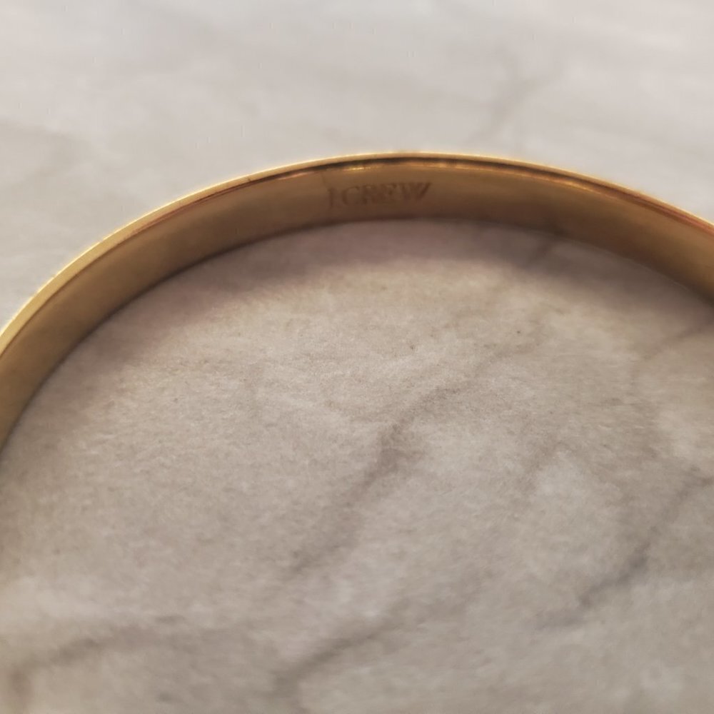 💜 Vintage Y2k 00s 2000's J. Crew Lavender Purple Skinny Bangle 💜 - Picture 5 of 8